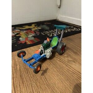 Teenage Mutant Ninja Turtles Sewer Dragster Vehicle 1990 Playmates Toys Used